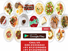 Tablet Screenshot of foodys.com